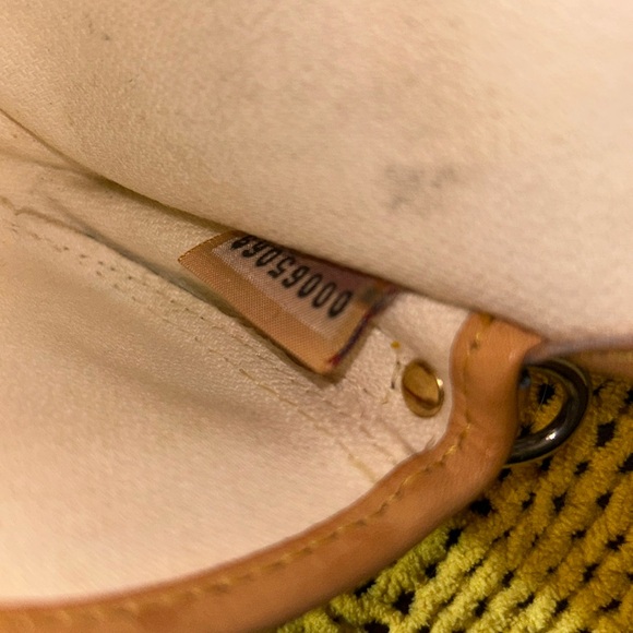 Vintage Dooney & Bourke Coated Canvas Pouch - Picture 12 of 16